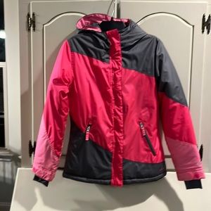 Size L (10-12) Girls Champion coat.  Worn several times. Listing #5062